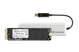 Transcend – 240GB JetDrive 825 Thunderbolt PCIe SSD Upgrade Kit for Mac(TS240GJDM825), White