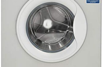 Panasonic 6 kg Fully-Automatic Front Loading Washing Machine (NA-106MC2L01, Silver, Inbuilt Heater)