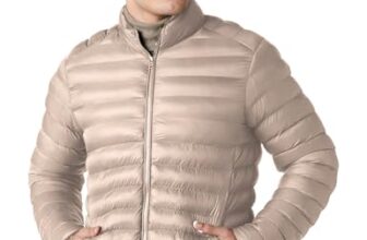 Amazon Brand – Symbol Men’s 100% Nylon Regular Fit Quilted Bomber Jacket_AW23-SY-JK-20_Camel_S