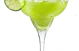 TIENER Crystal Clear Margarita Wine Glass for Multi-Purpose use of red & White Wine, Juice,Glass for Any Drinking, Homeware and Tableware Set 200 ML Set of 8, (295 ml, 8)