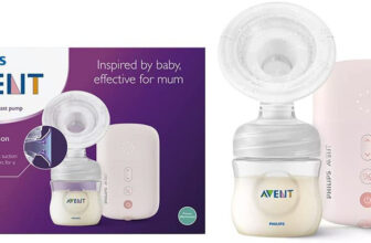 Philips Avent Electric Breast Pump SCF395/11 | Natural Motion | Fits 99.98%* nipples |BPA Free  – Electric(CLEAR)