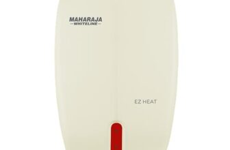 Maharaja Whiteline Ez Heat Instant Wall Water Heater 3 Ltr With Long Lasting Efficiency, 3000W, Rust Proof Body|High Grade Ss Tank|6.5 Bars (Warranty Of 2 Years On Product & 5 Years On Tank)