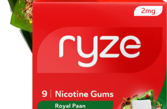 Ryze Nicotine Gum 2mg (Royal Paan) | 9 Gums Smoking Cessations(Pack of 3)
