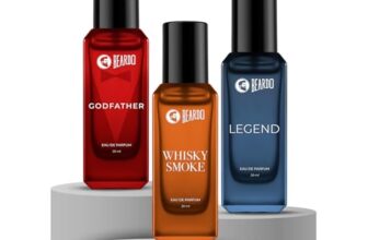 Beardo Classic Power Pack- GodFather,Whisky Smoke & Legend Perfume for Men (20ml x 3) | Long Lasting Fragrance | Long Lasting Perfume for Men | Gift for Men | Gift for Friend
