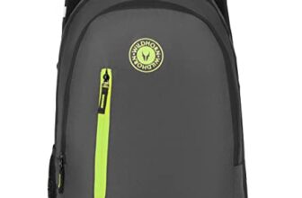 WildHorn Laptop Backpack for Men/Women I 34 L Capacity I Waterproof I Fits upto 15.6 inch Laptop (05GREY)