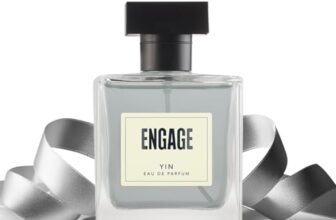 Engage Yin Eau De Parfum for Men, Fruity and Floral, Skin Friendly and Long Lasting, 100ml