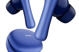 Mivi DuoPods Marathon Earbuds Wireless | Fast Charge | 70H Playtime | BT v5.3 | 13mm Drivers | Noise Cancellation | IPX4.0 TWS