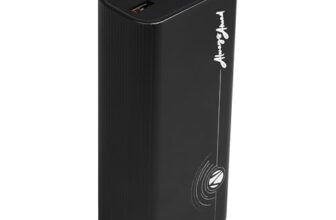 ZEBRONICS 27000 mAh Power Bank | 65W PD3.0 | Fast Charging | Dual Type C & USB A | For iPhone, Android, Laptop,Tab, Earbuds | Flight Friendly | Metal Body | Circuit Protection | EnergiPOD 27R2 (Black)