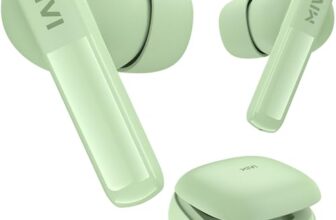 Mivi DuoPods Echo | AI-ENC Calls| IPX 4.0 Earphone Wireless | 13mm Drivers Earbuds | TWS Earphone Wireless with Bluetooth 5.3 | Made in India | 1 Year Warranty | 60 Hours Playtime