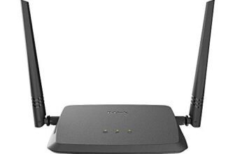 D-Link DIR-615 Wi-fi Ethernet-N300 Single_band 300Mbps Router, Mobile App Support, Router | AP | Repeater | Client Modes(Black)