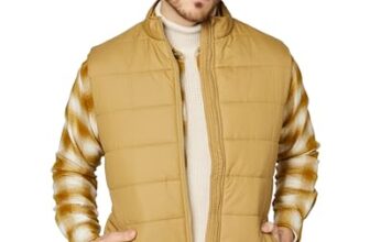 Amazon Brand – Symbol Men’s quilted Regular Quilted Jacket (AZ-TR-AW01_Camel_L)