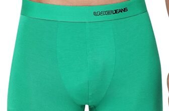 Underjeans by Spykar Men Green Solid Trunk UJNPTS044Green
