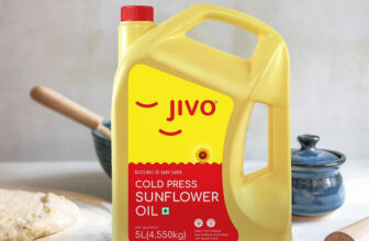 JIVO Cooking Sunflower Oil Can(5 L)