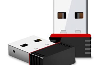 AirCase USB WiFi Adapter for PC, 150 Mbps Wireless Network Adapter for Desktop – Nano Size WiFi Dongle Compatible with Windows, Mac OS & Linux Kernel | WPA/WPA2 Encryption Standards| Black