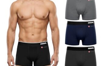 SWAGR 5 Pack Men’s Super Combed Cotton Underwear Trunks | Classic TruComfort Fit | Powered by ZincShield Anti-Bacterial Tech | Aerflo Breathability | 4-way FlexStretch | Size L (90-95 cm) SG05