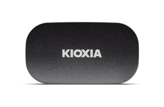 KIOXIA EXCERIA Plus G2 Portable 1TB / Up to 1,050MB/s Read 1000MB/s Write,MIL-STD Drop Tests, 256 AES Encryption, Photographers, Content Creators and Gaming,Smartphone,Mac Compatible External SSD