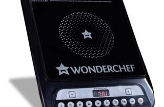 Wonderchef Power 1400W Induction Cooktop with 11 Preset Functions, Push Touch Control Button Induction Cooktop, 2 Years Warranty