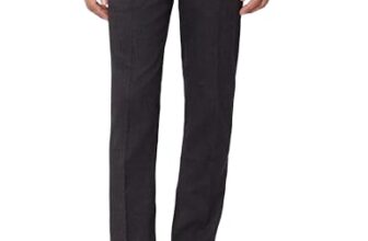 Arrow Men’s Solid Tapered Fit Polyester Formal Trouser