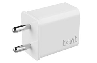 Boat WCD 20W Fast USB Charger, Overheat/Overcharge Protection for iPhone 16/15/14/13/12, Android, TWS etc. White