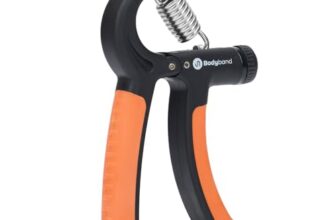 Boldfit Bodyband Hand Grip Workout Strengthener, Adjustable Hand Gripper For Men & Women For Gym Workout Hand Exercise Equipment For Forearm Exercise, Finger Power Gripper Plastic 40 Kg Black-Orange