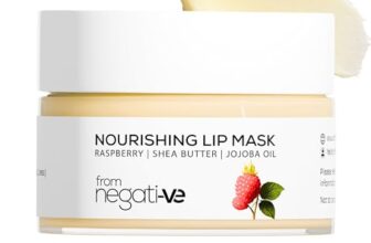 FromNegative Lip Repair Sleeping Mask for Dark, Dry & Chapped Lips | With Shea Butter, Kokum Butter, Jojoba Oil & Berry Extracts | Heals, Hydrates & Plumps Overnight | Peptide-Infused Repair & Brightening Lip Balm | From Negative | 10g