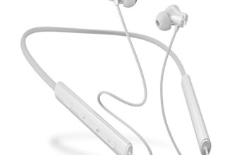 FRONTECH Neoband Wireless Neckband Earphones | 200Mah | 24Hrs Playtime | 10mm Deep Bass Drivers | Type-C Fast Charging (EF-0093)