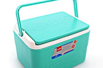 Cello Chiller Ice Packs | Standard Size for Travel Party Bar Ice Cubes | Cold Drinks | Medical Purpose | 8 litres, Green