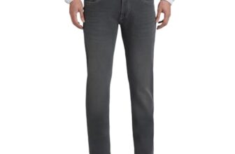 Vapour Black Mid Rise Slim Jeans