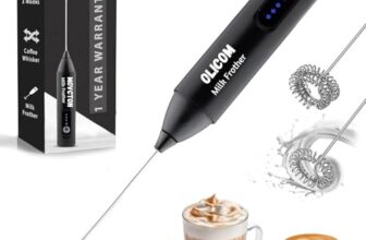 Coffee Maker Machine Automatic Milk Frother & Coffee Mixer | Egg Maker Dual Spring Electric Hand Blender | Beater & Foam Maker for CAF Quality Latte & Cappuccino – Multicolour