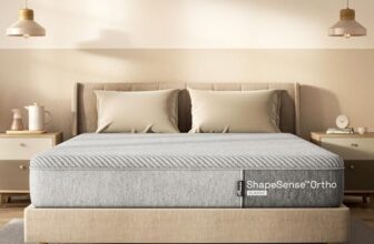 Wakefit ShapeSense Orthopedic Classic Memory Foam Mattress | 10 Years Warranty | Mattress King Bed, 6-Inch Bed Mattress, King Size (78x72x6 Inches, Medium Firm)