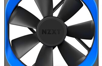 Nzxt AER P120 120MM Blue Trim 2X for Case Cooler Fan (RF-ACT12-U1)