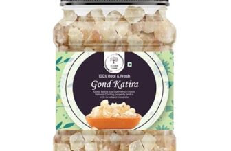 Flavour Foodie Gond Katira Pure (Edible Gum) – Tragacanth Crystals | 100% Natural | badam Pisin Almond Gum – 500gm