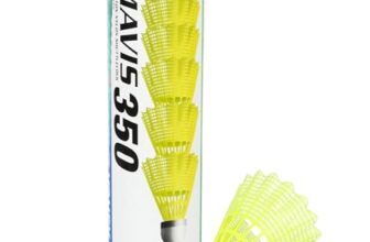 Yonex Mavis 350 Green Cap Nylon Shuttlecock (Yellow)