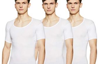 Rupa Jon Half Sleeves Vest for Men, 100% Cotton Fabric, Round Neck, Pack of 2 White