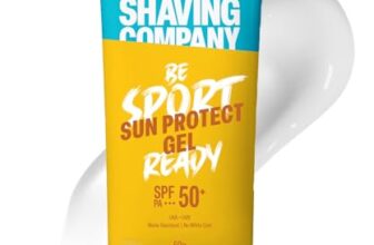 Bombay Shaving Company SPF 50+ PA+++ Sunscreen Gel for Men | No White Cast | Lightweight Aloe Vera Sun screen for All Skin Type | Non-Sticky Sun Screen | Water & Sweat Resistant | 50g