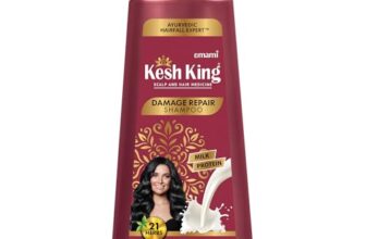 Kesh King Ayurvedic Damage Repair Shampoo | Reduces hair fall | Soothes itchy scalp | No Paraben & No Silicon | 21 natural ingredients | Enriched with curd, lemon & neem | 1000 ml
