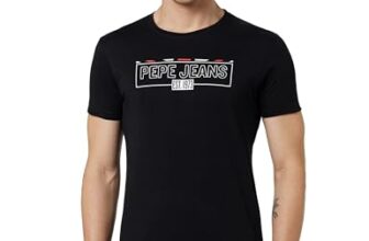 Men’s Black Graphic Print T-Shirt