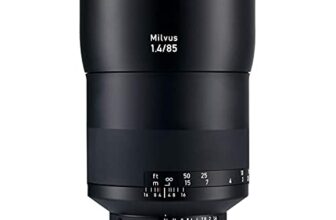 ZEISS Milvus ZF.2 1.4/85 Telephoto Camera Lens for Nikon F-Mount SLR/DSLR Cameras, Black