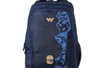 Wildcraft Polyester Backpack for Men & Women – Expedition LPBP 45 Laptop Backpack | Unisex Durable Lightweight & Stylish – Perfect for Daily Use School Travel (Blue)