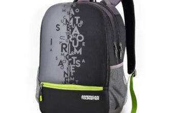 American Tourister 32 Ltrs Black Casual Backpack (AMT FIZZ SCH BAG 02 – BLACK)