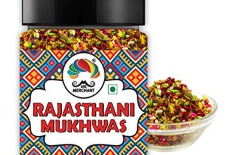 Mr. Merchant Rajasthani Mukhwas, Traditional Mouth Freshener Mukhwas Mix (300 g (Pack of 1))