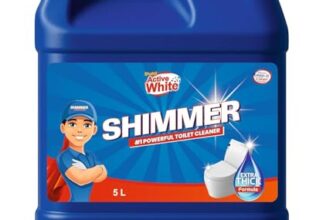 Shimmer Toilet Cleaner – 5L Mega Jar | Please Lelo Yaar, Toilet Chamka Dega | Home and Commercial Use