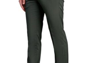 SaintX Men’s Stretchable Formal Pants | Classic Flat Front Slant Pocket Mid Rise Trousers (Slim Fit) No Pleat Design | Office Or Party | Fasion Autoflex Waistband Trouser (SAINTR07_Elite Olive_30)