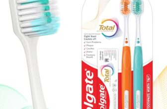 Colgate Toothbrush Total (2pcs) | 2X More Ultra Soft Bristles with Free Total Advanced Toothpaste 20g