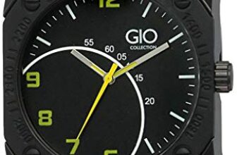 Gio Collection Analog Black Dial Men’s Watch