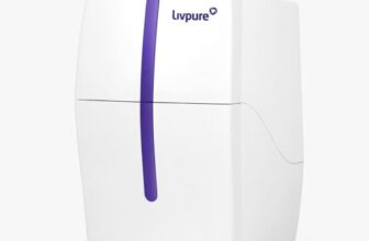 Livpure Stealth Under The Counter Water Purifier, RO+UV 6 Stage Purification Technology, 7L Storage Tank, Sleek And Compact Design