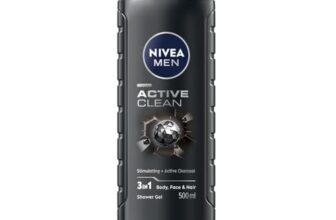 NIVEA MEN Active Clean Shower Gel,500 ml (Pack of 1)