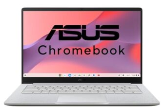 ASUS Chromebook CX1405 (2026), Intel N50 Processor, Intel UHD iGPU, 8GB RAM, 128GB SSD, FHD, 14″ (35.5 cm), Chrome OS, Pure Grey, 1.39 Kg, CX1405CTA-S60622, 42WHrs, Thin & Light Laptop