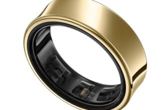 Samsung Galaxy Ring (Smartchoice), with Smart AI, Size First W/Sizing Kit, No App Subscription, Fitness Monitor, Sleep Tracker, Up to 7-Day Battery, Size 7, Titanium Gold