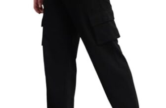Q – RIOUS Men’s Relaxed Casual Pants (01_Black